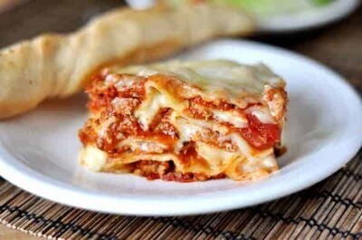 Italian Cheese Lasagna Tray 16 oz (454g) - PREPARED FOOD