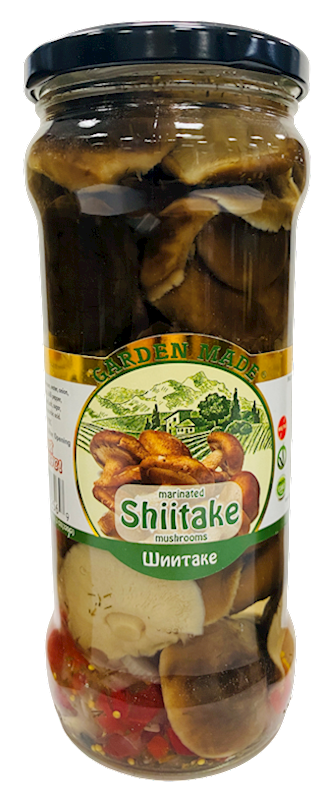 Garden Made Marinated Shitake Mushrooms 19.6 oz (580ml)