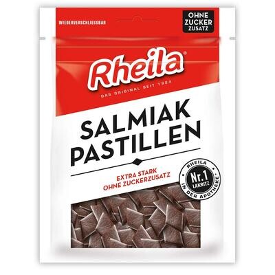 Rheila Licorice Salmiak Pastillen (Pastilles) 3.2 oz (90g)
