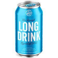 The Finnish Long Drink Traditional Gin Citrus Soda 12 oz (355ml)