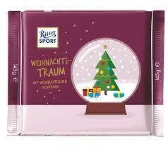 Ritter Sport Weihnachtstraum (Christmas Dream) Spiced Chocolate 5.1 oz (145g)