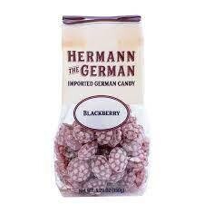 Hermann the German Blackberry Hard Candy 5.3 oz (150g)