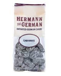 Hermann the German Licorice (Liquorice) Hard Candy 5.3 oz (150g)