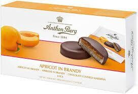 Anthon Berg Apricot in Brandy Chocolate Marzipan Box 7.8 oz (220g)