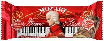 Reber Mozart Piano Chocolate Marzipan Bar 1.6 oz (45g)