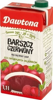 Dawtona Red Borscht Soup (Barszcz Czerwony) 37 oz (1.1 L)