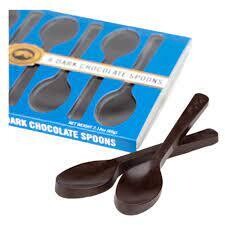 Fort Knox Dark Chocolate Spoons (6-piece) 2.1 oz (60g)