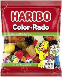 German Haribo Color-Rado Gummy & Licorice Mix 7 oz (200g)
