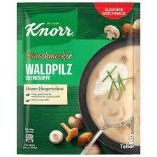 Knorr Forest Mushroom Cream Soup (Waldpilz Cremesuppe) 1.7 oz (48g)