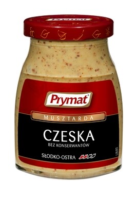 Prymat Czech (Czeska) Mustard 6.4 oz (180g)