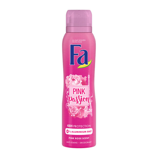 Fa Pink Passion Floral Scent Deodorant Spray 5.1 oz (150ml)