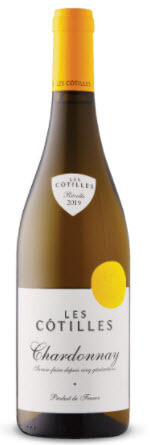 Les Cotilles Chardonnay Vin de France 2019 White Wine 25 oz (750ml)