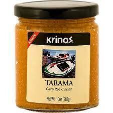 Krinos Tarama Carp Roe Caviar 10 oz (283g)