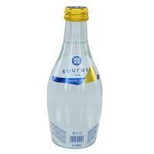 Souroti Sparkling Water with Lemon Lime Flavor 8.5 oz (250ml)