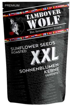 Tambov Wolf Roasted XXL Sunflower Seeds 14.3 oz (400g)