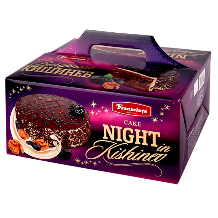 Franzeluta Plum Walnut "Night Kishinev" Cake 35.3 oz (1kg)