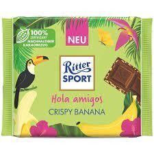 Ritter Sport Hola Amigos Crispy Banana 3.5 oz (100g)