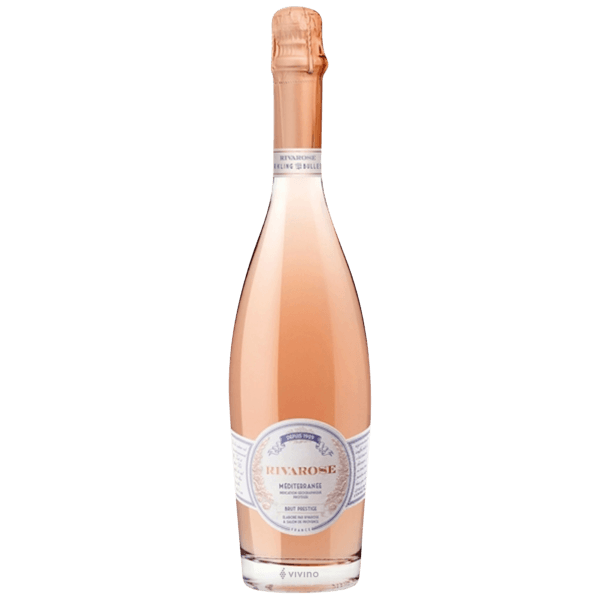 Rivarose Brut Prestige Rose Wine 25 oz (750ml)