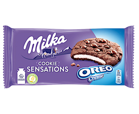 Milka Cookie Sensations Oreo Creme Cookies 5.5 oz (156g)
