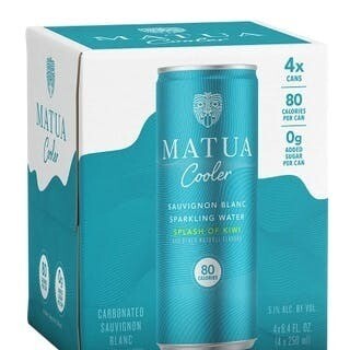 Matua Cooler Sauvignon Blanc Sparkling Water with Kiwi Cans 4-pack 8.4 oz (250ml)