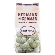 Hermann the German Green Apple Hard Candy 5.3 oz (150g)