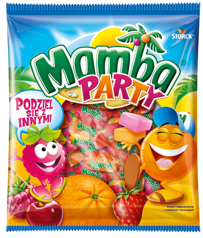 Mamba Party Fruit Chewing Candy 4.9 oz (140g)