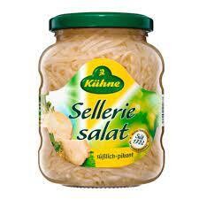 Kühne Celery Stripes Salad (Sellerie Salat) Jar 12 oz (330g)