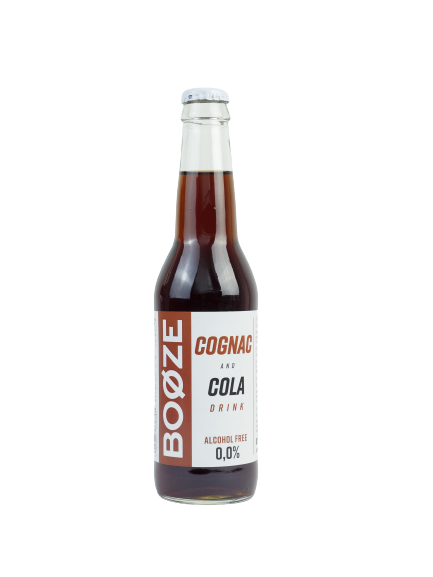 Bo0ze Sparkling Alcohol-Free Cognac and Cola Drink 11 oz (330ml)