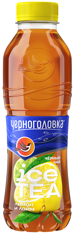 Chernogolovka Black Iced Tea with Lemon & Lime 16.9 oz (500ml)