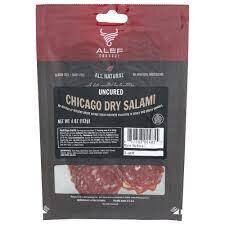 Uncured All Natural Chicago Dry Salami 4 oz (113g)