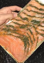 Sliced Gravlax Salmon Package 4 oz (113g)
