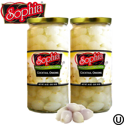 Sophia  Premium Cocktail Onions 13 oz (369g)