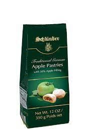 Schlunder Stollen Bites (Apple Pastries) with Apple Filling 12 oz (350g)