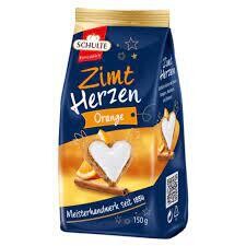 Schulte Orange Cinnamon Hearts "Zimt Herzen Orange" 5.3 oz (150g)