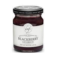Hafi Blackberry Licorice Delicatess Marmalade 4.9 oz (140g)