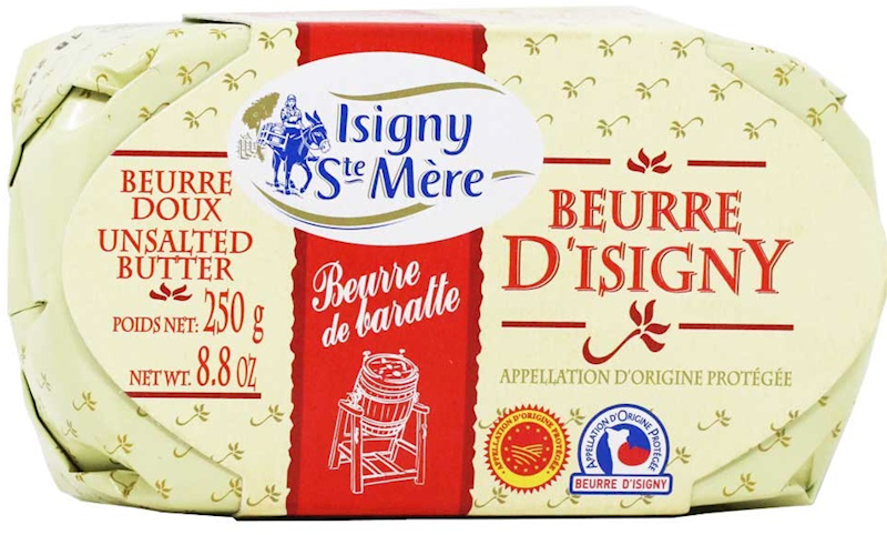Isigny Sainte-Mere Unsalted Butter 8.8 oz (250g)