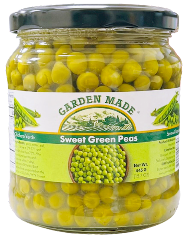Garden Made Sweet Green Peas 15.7 oz (445g)