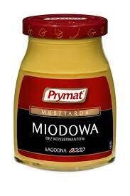 Prymat Honey Mustard (Miodowa Musztarda) 6.5 oz (185g)