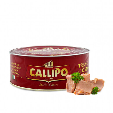 Callipo Tuna in Olive Oil Can 5.6 oz (160g)
