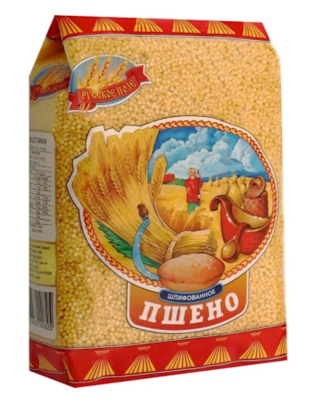 Russkoye Pole Millet Groats (Psheno) 31.7 lbs (900g)