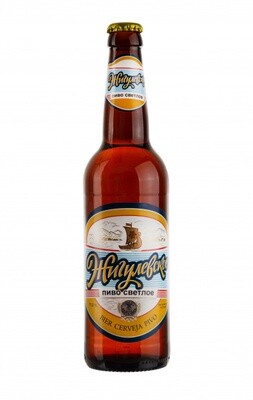 Obolon Zhigulivske Pale (Svitle) Lager Beer 16.9 oz (500ml)
