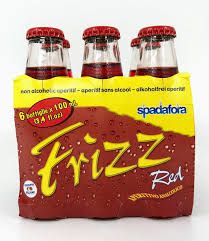 Spadafora Frizz Red Bitter Non-Alcoholic Aperitif 6-pack 3.4 oz (100ml)