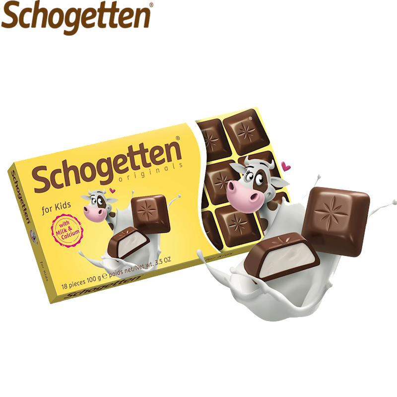 Schogetten Kinder Milk Chocolate 3.5 oz (100g)