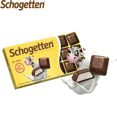 Schogetten Kinder Milk Chocolate 3.5 oz (100g)