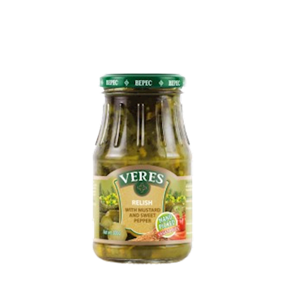 Veres Relish with Mustard & Sweet Pepper 10.6 oz (300g)