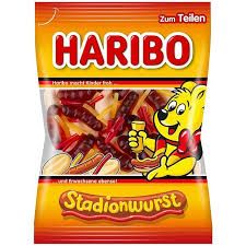 German Haribo Stadium Sausage (Stadionwurst) Mix 6.2 oz (175g)