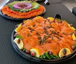 Smoked Norwegian Silky Salmon Platter (serves 12)