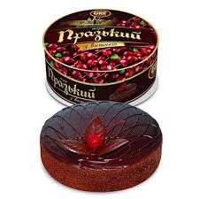 BKK Prague Cake with Cherry Jam 15.9 oz (450g)