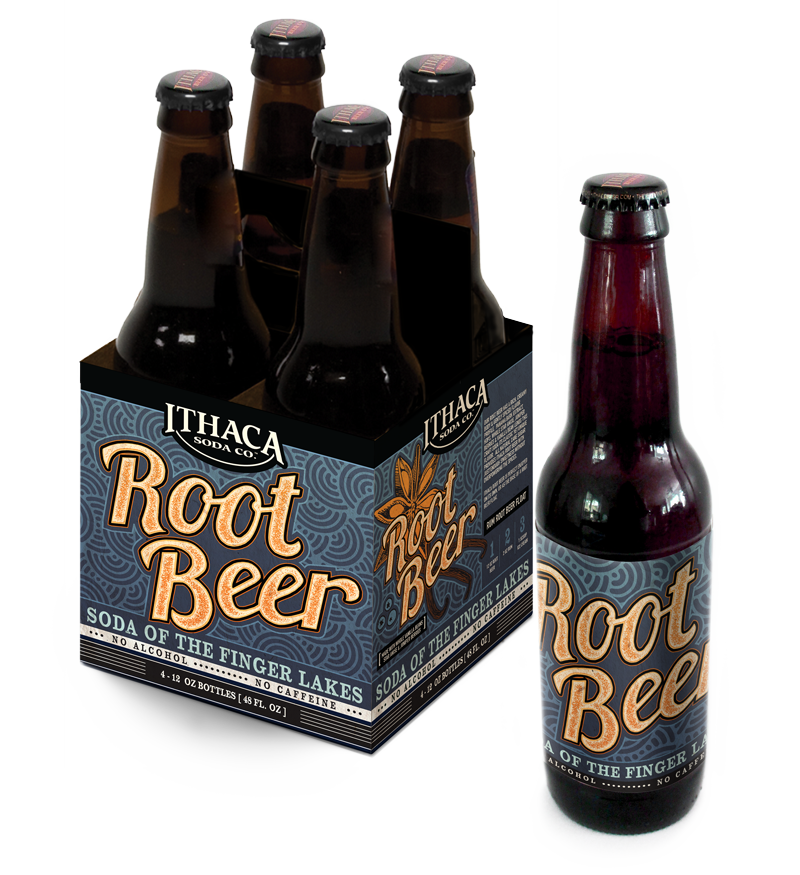 Ithaca Root Beer 12 oz (355ml)