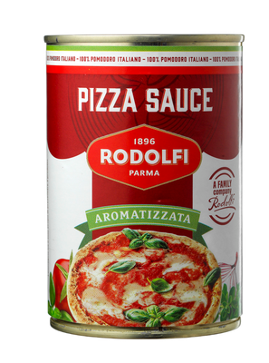 Rodolfi Pizza Sauce Aromatized (Aromatizzata) 14 oz (400g)